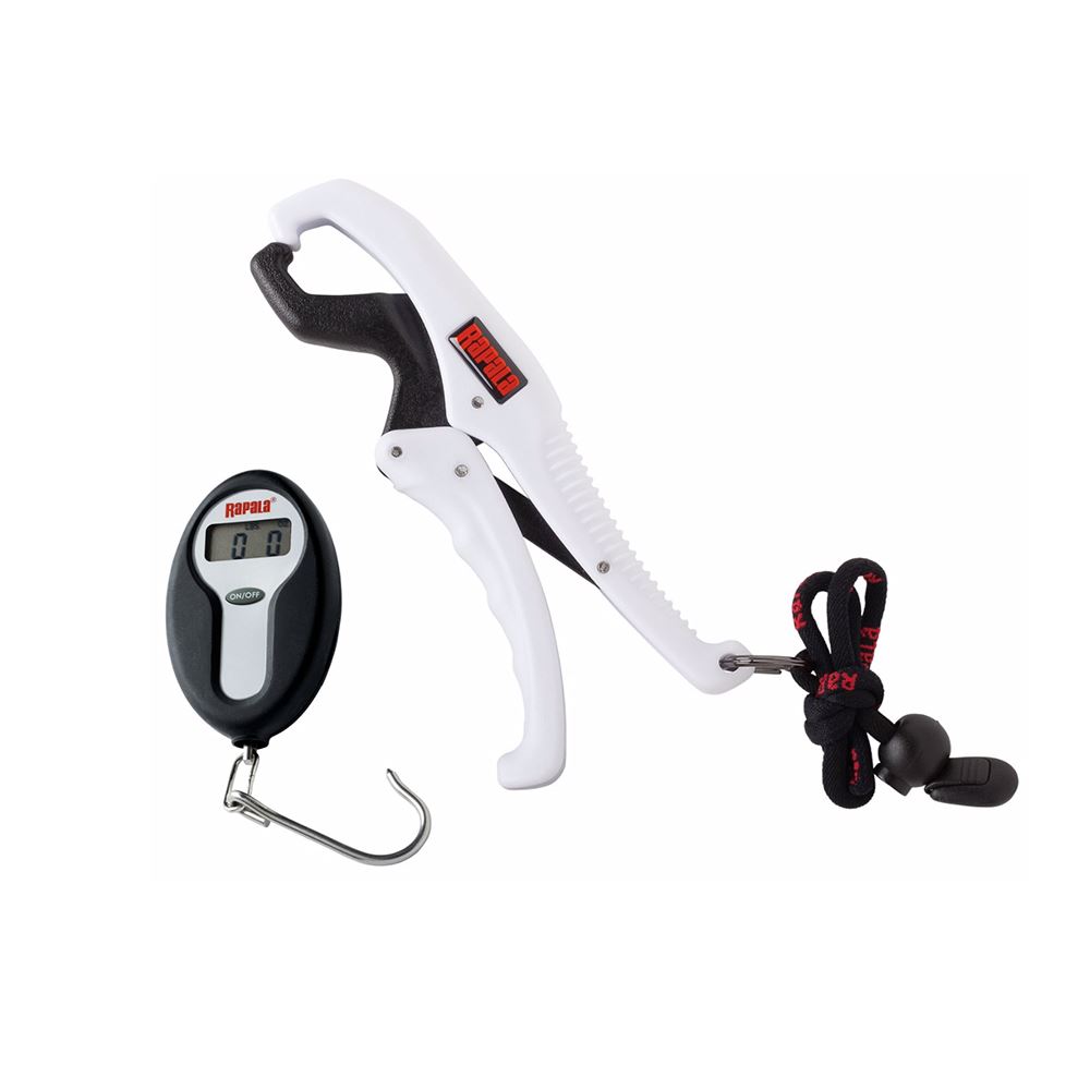 Bass Store Italy Rapala Mini Digital Scale and Fish Gripper