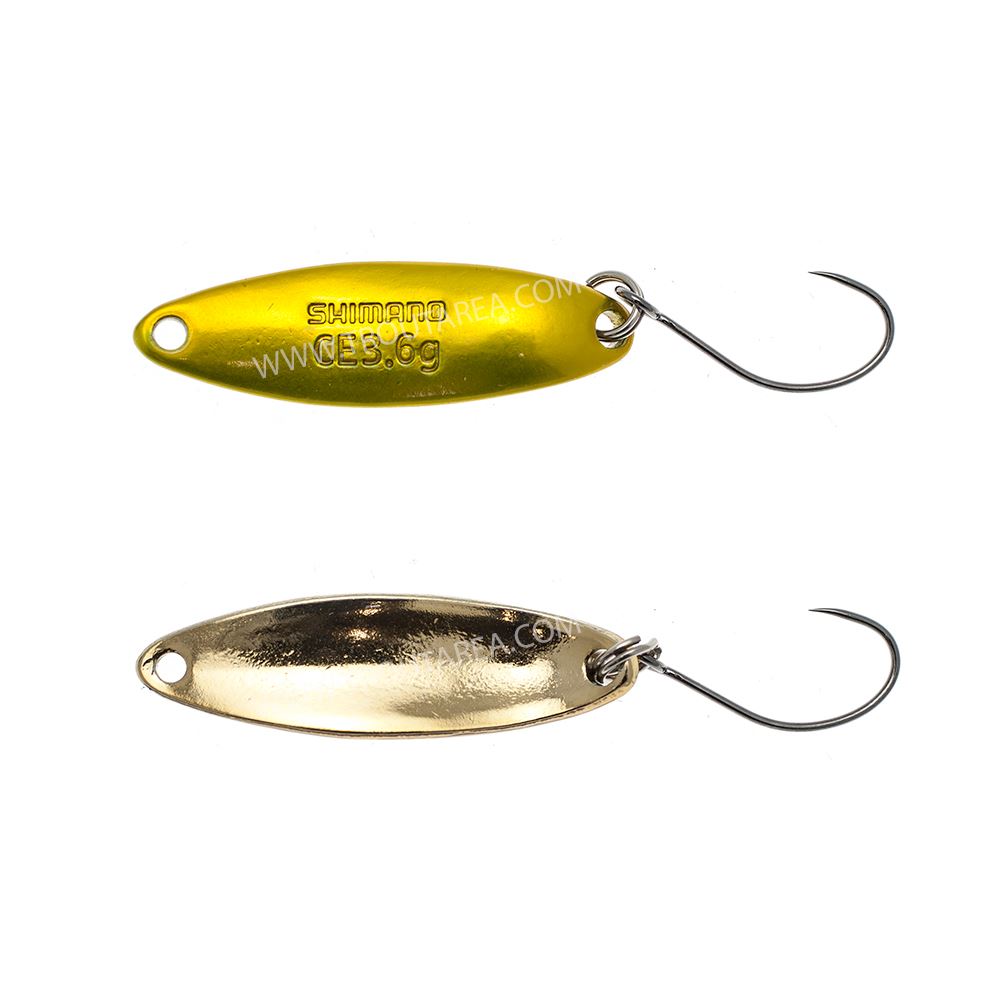 12S BLACK TROUT AREA SHIMANO JAPAN CARDIFF SLIM SWIMMER SPOON GR 4,4 col