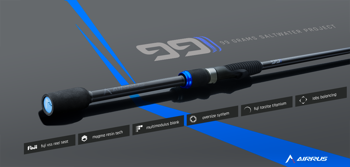 Airrus 99 spinning rod