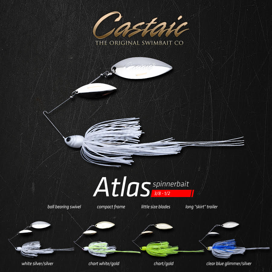 Castaic atlas Spinnerbait for bassfishing