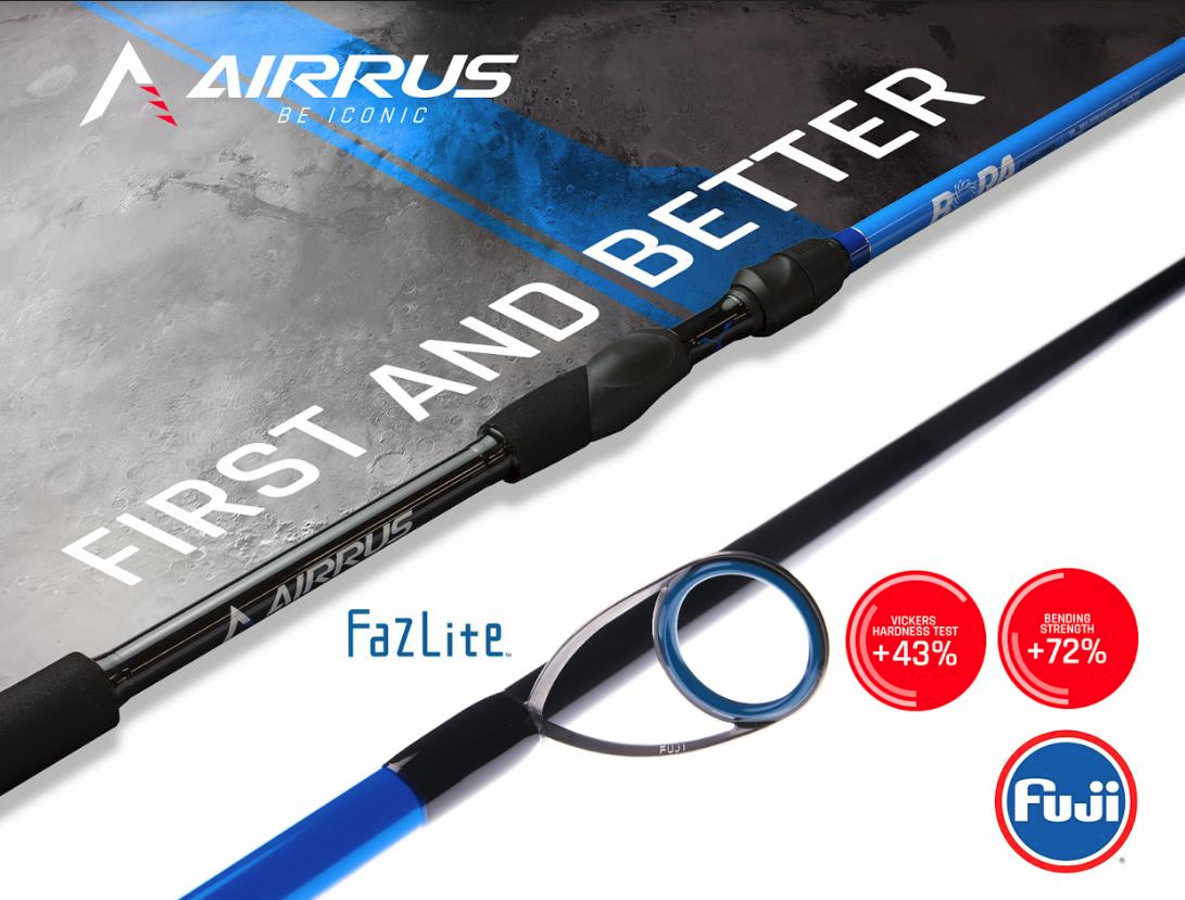 Airrus Bora Spinning Rod fuji fazlite