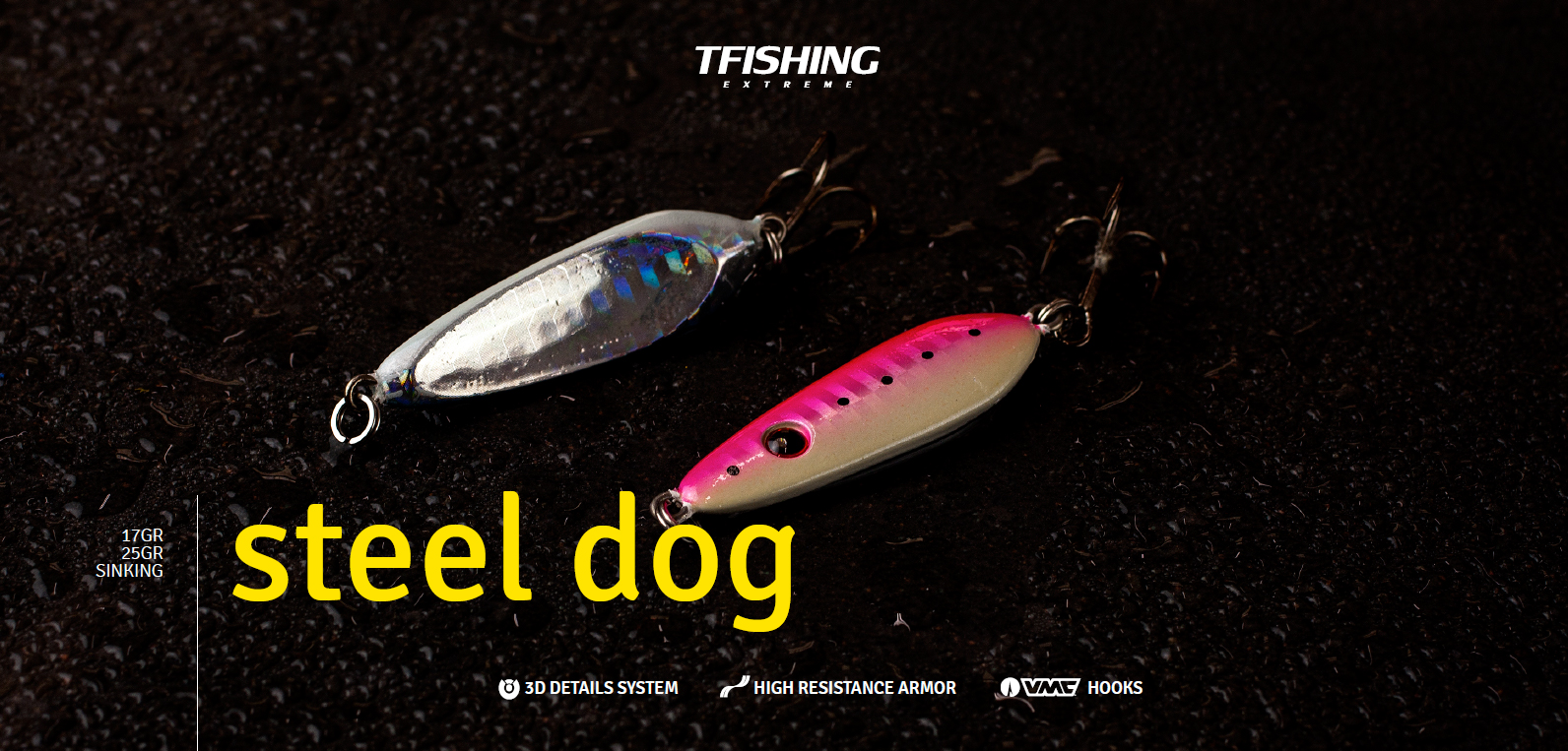 t-Fishing Extreme Steeldog Metal Jig